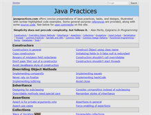 Tablet Screenshot of javapractices.com